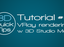 VRay rendering w 3D Studio Max
